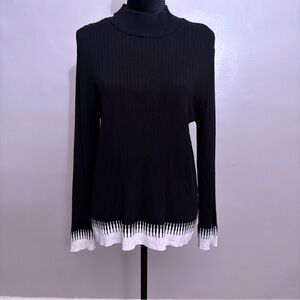 Calvin Klein Charcoal Ribbed Sweater